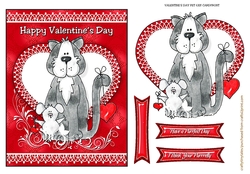 Valentines Pet Card Front Quick Card-4