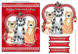 Valentines Pet Card Front Quick Card-5