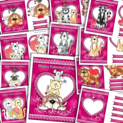 Valentines Pet Card Front Bumper Kit-Pink-2