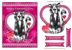 Valentines Pet Card Front Quick Card-1