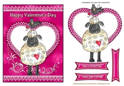 Valentines Pet Card Front Quick Card-2
