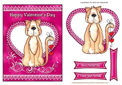 Valentines Pet Card Front Quick Card-3