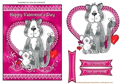 Valentines Pet Card Front Quick Card-10