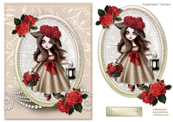 Rose Basket Doll Quick Card-3