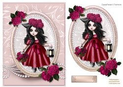 Rose Basket Doll Quick Card-5