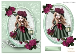 Rose Basket Doll Quick Card-6