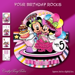 Your Birthday Rocker Card Mini Kit-1 