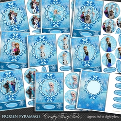 Frozen Pyramage 6x8 Quick Card Bumper Kit.