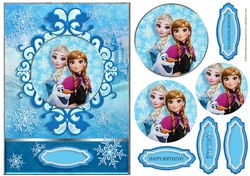 Frozen Pyramage 6x8 Quick Card-5