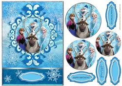 Frozen Pyramage 6x8 Quick Card-7