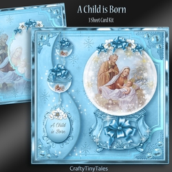 A Child is Born Christmas Globe Mini Kit-1