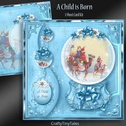 A Child is Born Christmas Globe Mini Kit-3