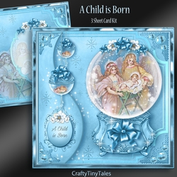 A Child is Born Christmas Globe Mini Kit-4