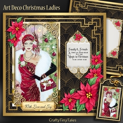 Art Deco Christmas Ladies Mini Kit-4