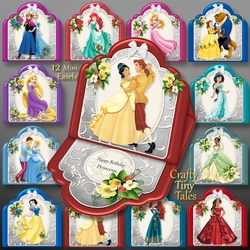 Magical Princesses Mini Easels Bundle