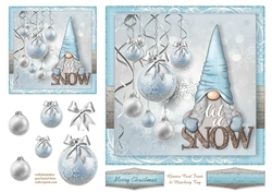 Let it snow Xmas Gnome_Quick Card-1
