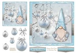 Let it snow Xmas Gnome_Quick Card-5