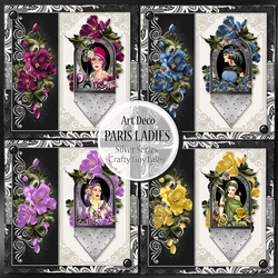 PARIS LADIES_Art Deco Silver Series- BUNDLE
