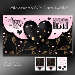 Valentines Gift Card Wallet Mini Kit-2