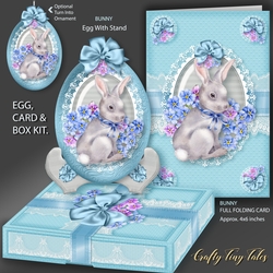 Easter Egg Card Egg And Gift Box 2