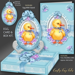 Easter Egg Card Egg And Gift Box 4