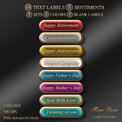 Eight Sentiments Eight Color Sets