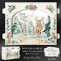 WINTER FOREST 3D Tunnel MiniKit