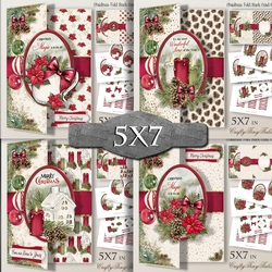 Pine Cones and Needles 5X7 Fold Back BUNDLE