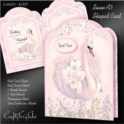SWAN A5 Shaped Card Kit-4