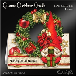 Gnomes Christmas Wreath Kit-2