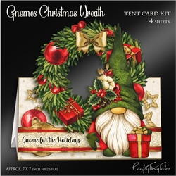 Gnomes Christmas Wreath Kit-3