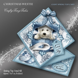 Christmas Westie Spring Top- MiniKit-2