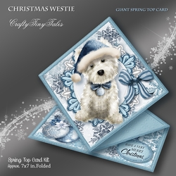 Christmas Westie Spring Top- MiniKit-4