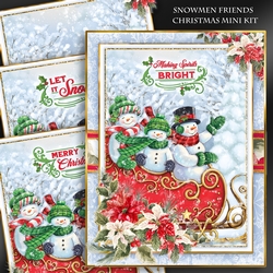 Christmas Snowmen Friends Mini Kit-3