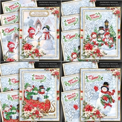 Christmas Snowmen Friends BUNDLE