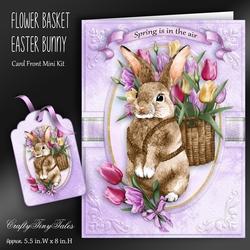 Flower Basket Bunny MiniKit-1