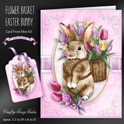 Flower Basket Bunny MiniKit-2