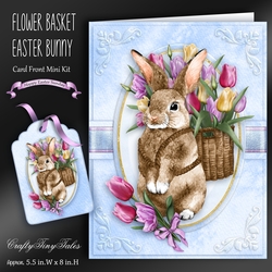 Flower Basket Bunny MiniKit-3