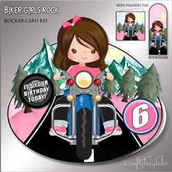 Biker Girls Rocker Card Minikit-1