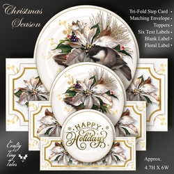 Christmas Season Tri-Fold Step Card #2