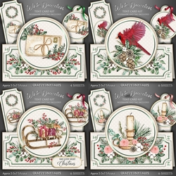 Winter Decorations Tent Card Bundle-2