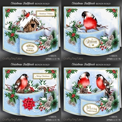 Christmas Bullfinch Bendi Fold BUNDLE
