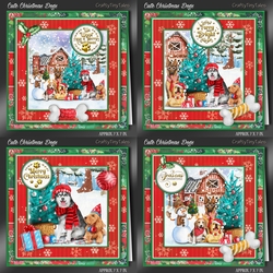 Cute Christmas Dogs BUNDLE- 2