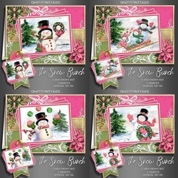 The Pink Snow Bunch 5X7 BUNDLE