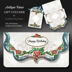 Antique Roses Gift Voucher MiniKit-2