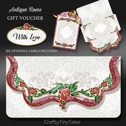 Antique Roses Gift Voucher MiniKit-3