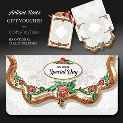 Antique Roses Gift Voucher MiniKit-4