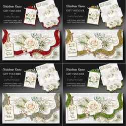 Christmas Roses Gift Voucher BUNDLE