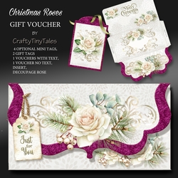 Christmas Roses Gift Voucher- 6