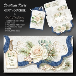 Christmas Roses Gift Voucher- 8